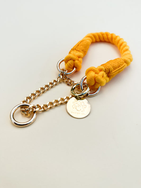 Mustard - Rope Collar