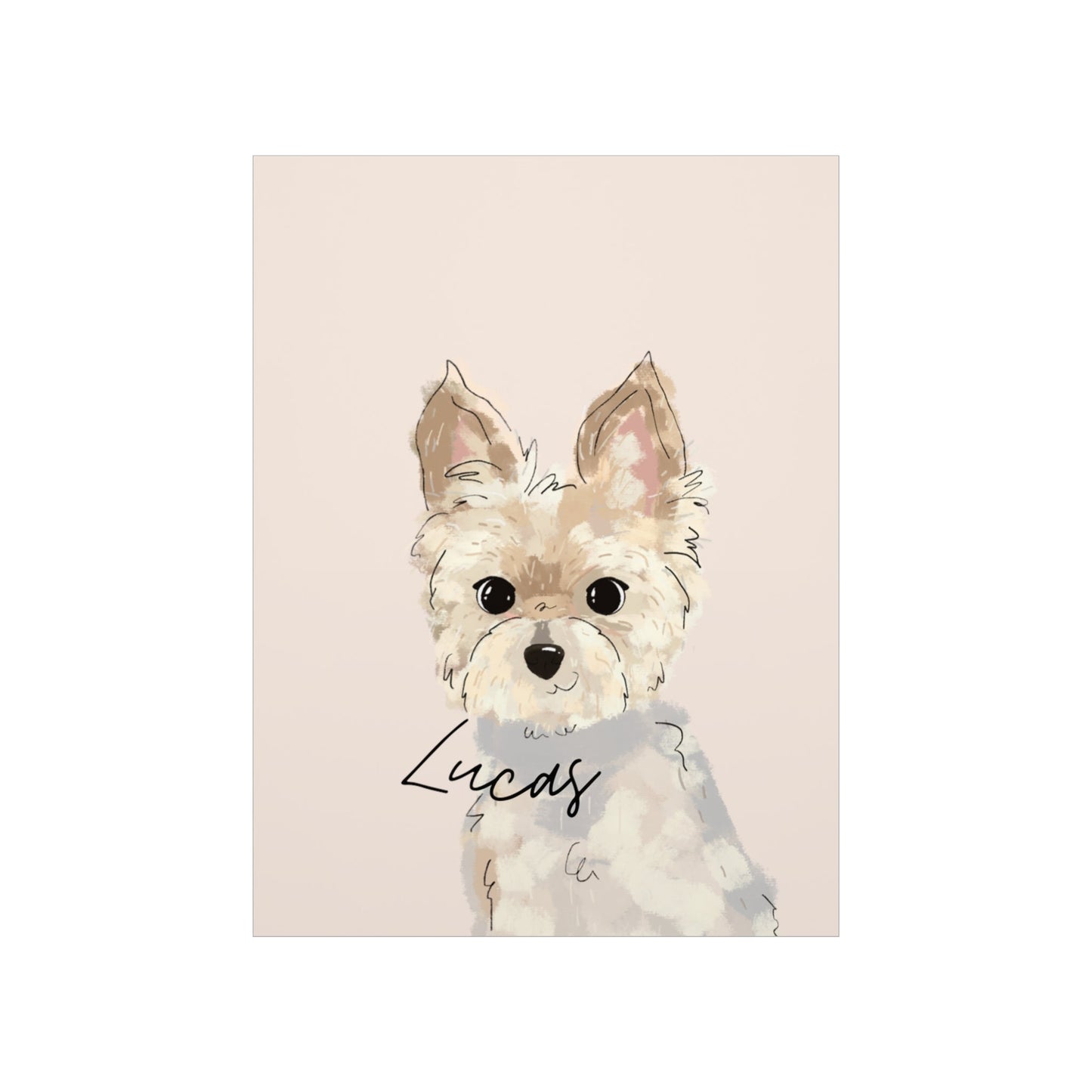 Digital Pet Portrait | 1 PET