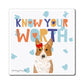 Know your worth | custom Magnet