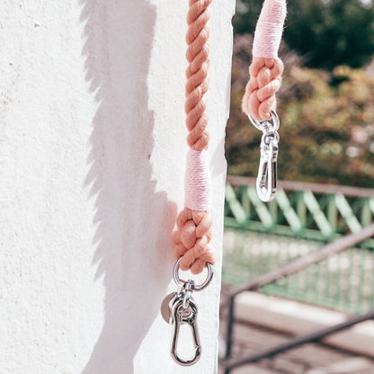 Rosé - Rope Leash - The Doggo Design Co