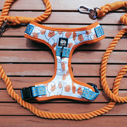 Going Bananas - Adjustable Harness - The Doggo Design Co