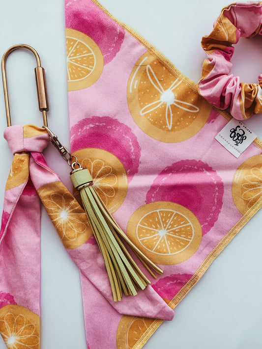 Pink Lemonade | keychain - The Doggo Design Co