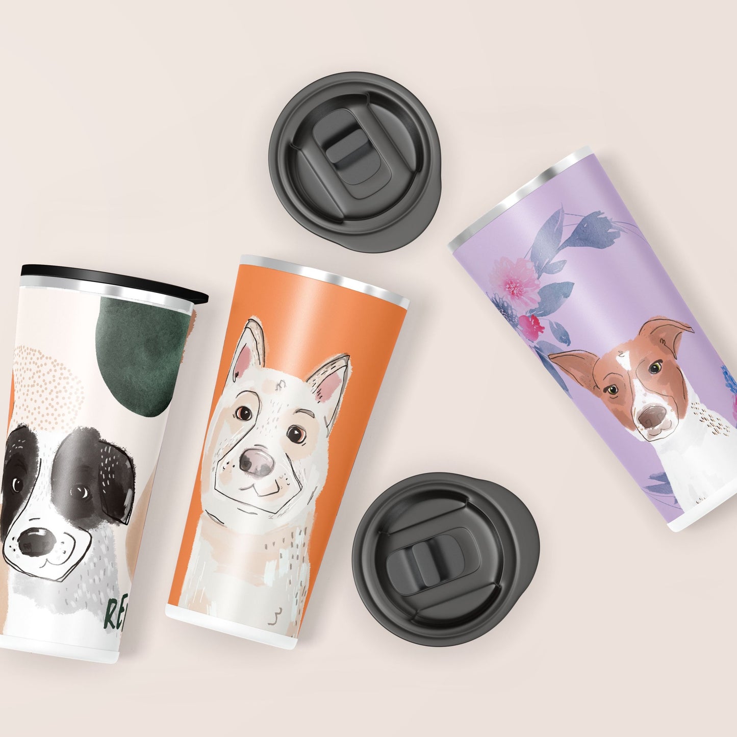 Custom Tumbler Ideas | Aesthetic Doggo | The Doggo